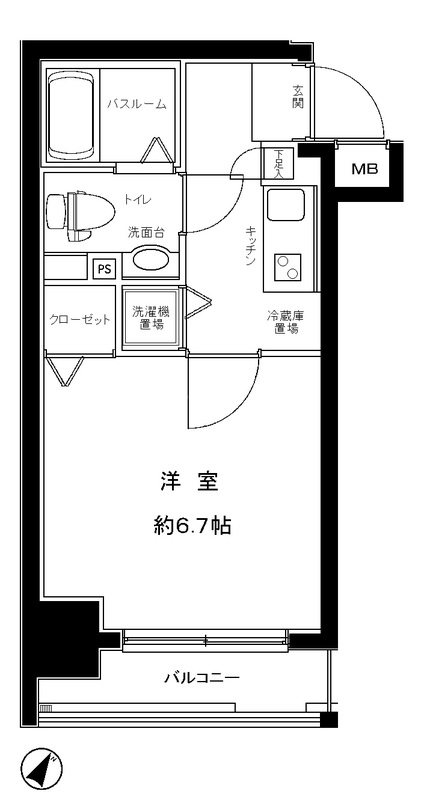 グランフォース九段 間取り