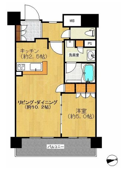BELISTA新御徒町 間取り