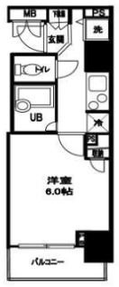 ドルチェ日本橋浜町壱番館  間取り