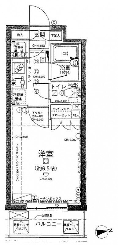 パレステュディオVIDA文京南 間取り