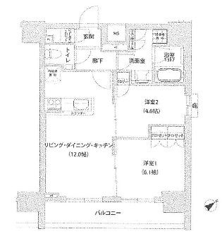 メトロステージ上野 間取り