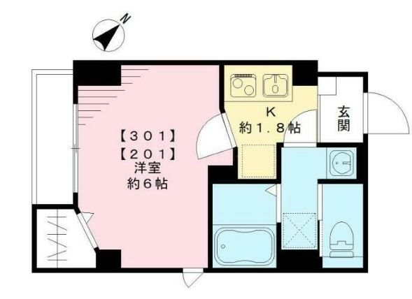 MTレジデンス早稲田 間取り