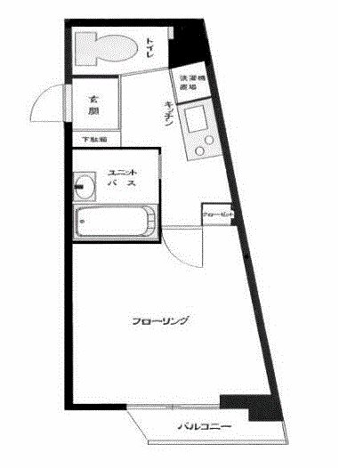 スカイコート文京小石川第５ 間取り