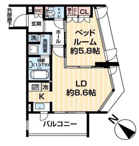 クオリア御茶ノ水 間取り