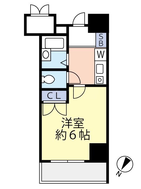 グランヴァン水天宮 間取り