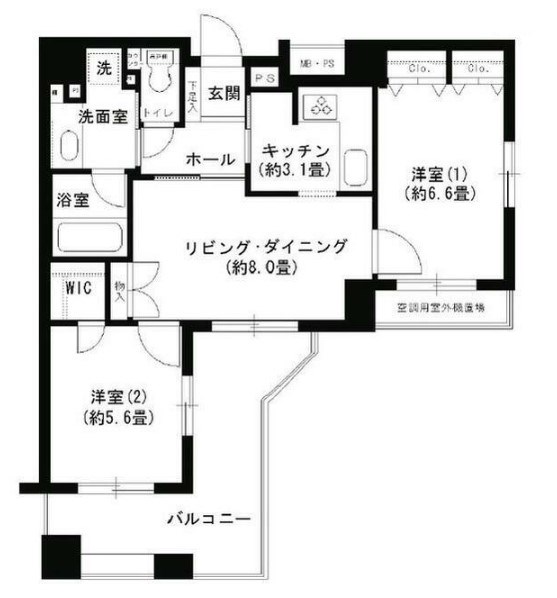 クリオ文京小石川 間取り