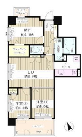 プレジール千駄木 間取り