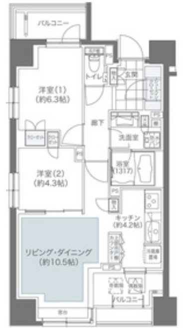メゾンカルム本郷 間取り