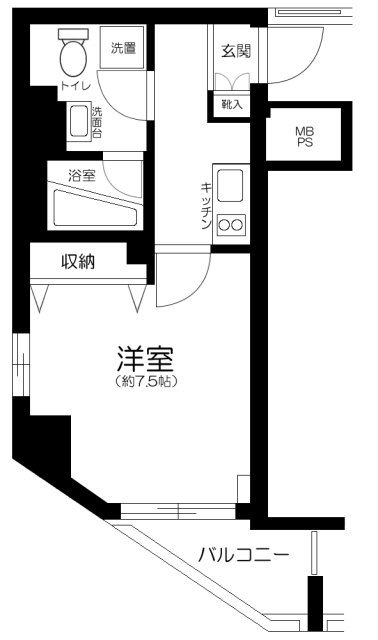 ヴォーガコルテ早稲田 間取り