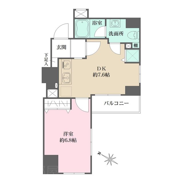スパッジオ蔵前 間取り