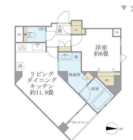 TKD本郷     間取り