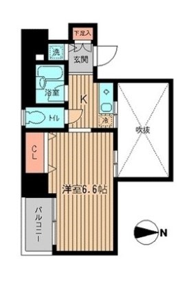 エルヴァージュ神田神保町 間取り