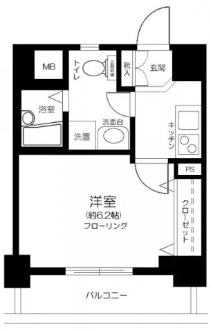 プレールドゥーク早稲田 間取り