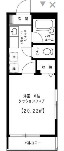 ドミールM.S   間取り