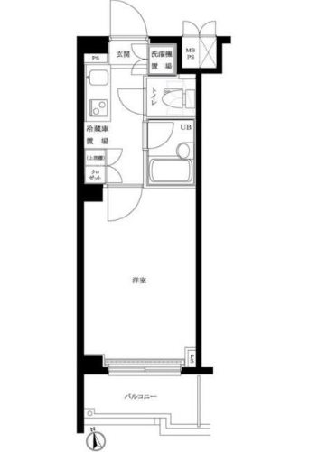 ルーブル神楽坂弐番館   間取り