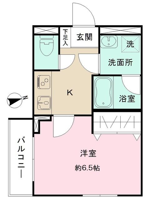 コペンハウス   間取り