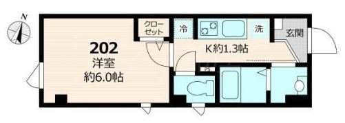 TRM本郷真砂 間取り