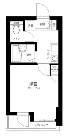 スカイコート文京本郷 間取り
