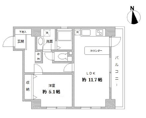 ラクラス田原町 間取り
