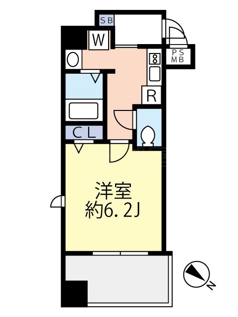 グランヴァン銀座東 間取り
