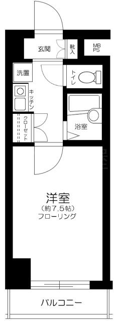 エクセリア文京池之端 間取り
