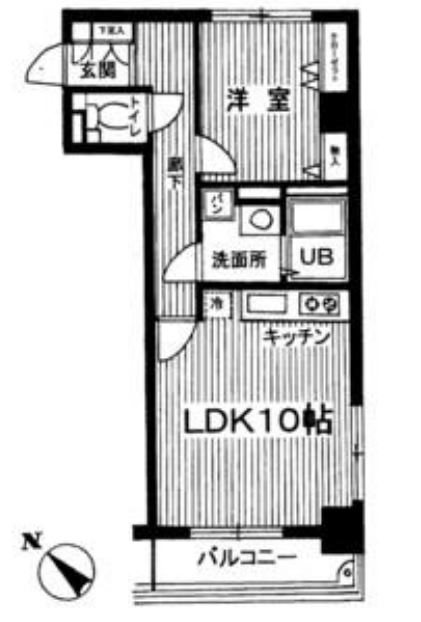 フォルトゥナ日本橋  間取り