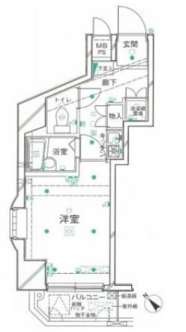 クレアシオン市ヶ谷西 間取り