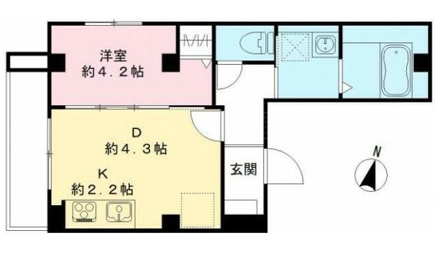グランドグレース神楽坂 間取り