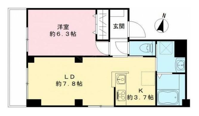 グランドグレース神楽坂 間取り