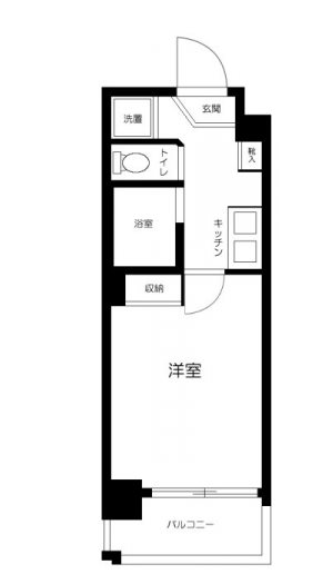 スカイコート文京小石川第５ 間取り