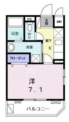 ハピネス・エムビー白山 間取り