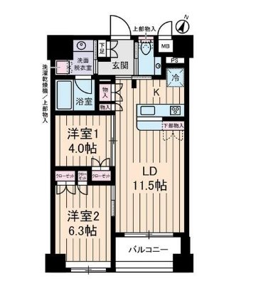 オーベルジュ日本橋 間取り