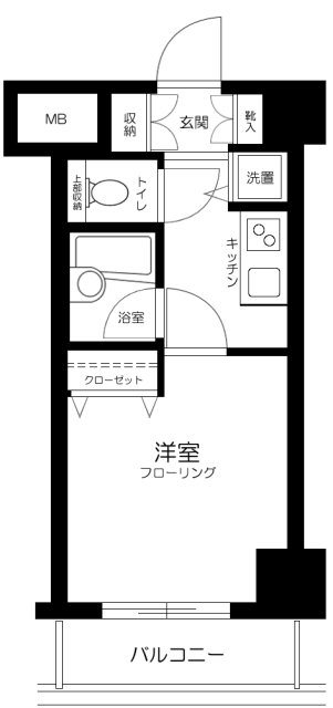シンシア本郷東大前  間取り