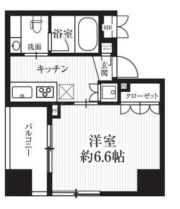 HF千駄木レジデンス 間取り