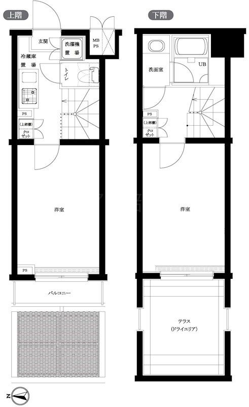 ルーブル早稲田六番館 間取り