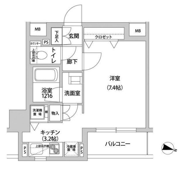 ドミール青柳 間取り
