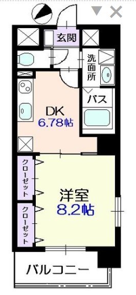 メゾン・フジ山伏町   間取り