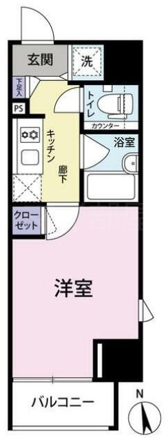 ヴェルト新宿夏目坂 間取り