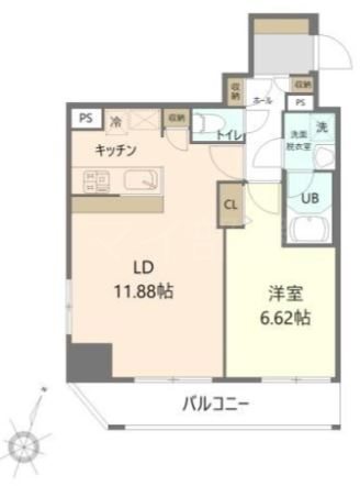 ホープシティ秋葉原 間取り