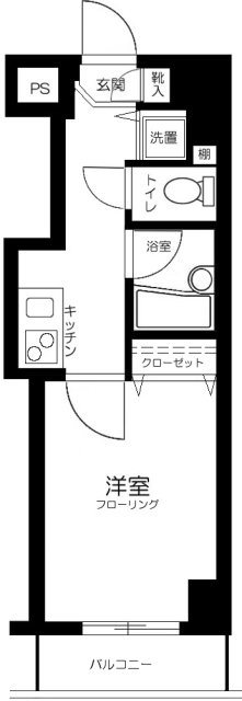 スカイコートヌーベル神田 間取り