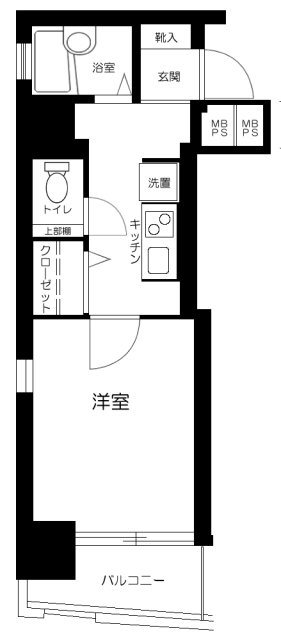 ヴェルステージ神田 間取り
