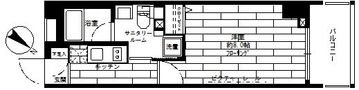 グランドコンシェルジュ日本橋  間取り