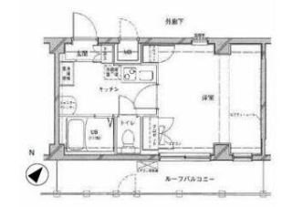 カテリーナ市ヶ谷 間取り