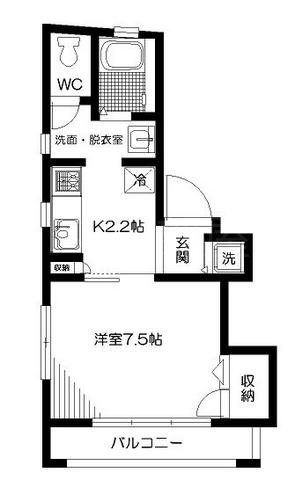 リヒャルト市谷薬王寺 間取り