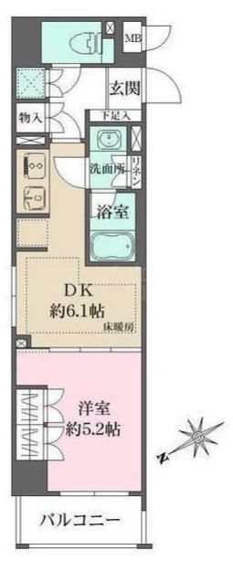 グランスイート東京  間取り