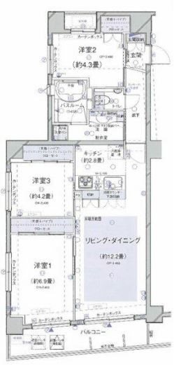 グリーンパーク日本橋人形町通り 間取り