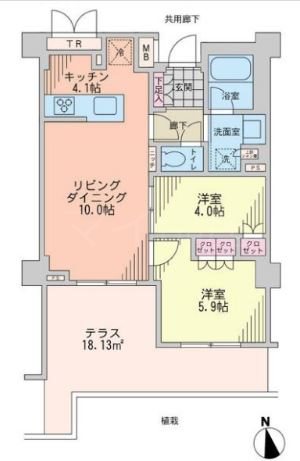 ブランズ本郷真砂 間取り
