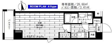 ステージファースト新御徒町 間取り