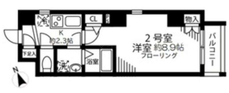 MAISON ASAKUSA G2 間取り