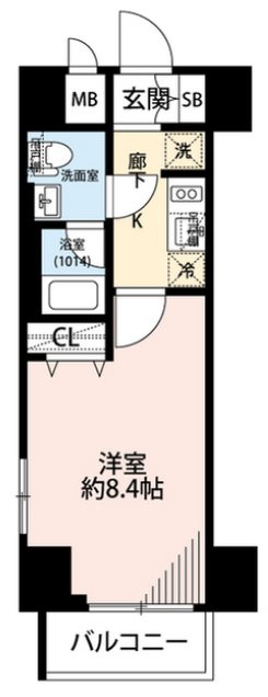 プレールドゥーク秋葉原イースト 間取り